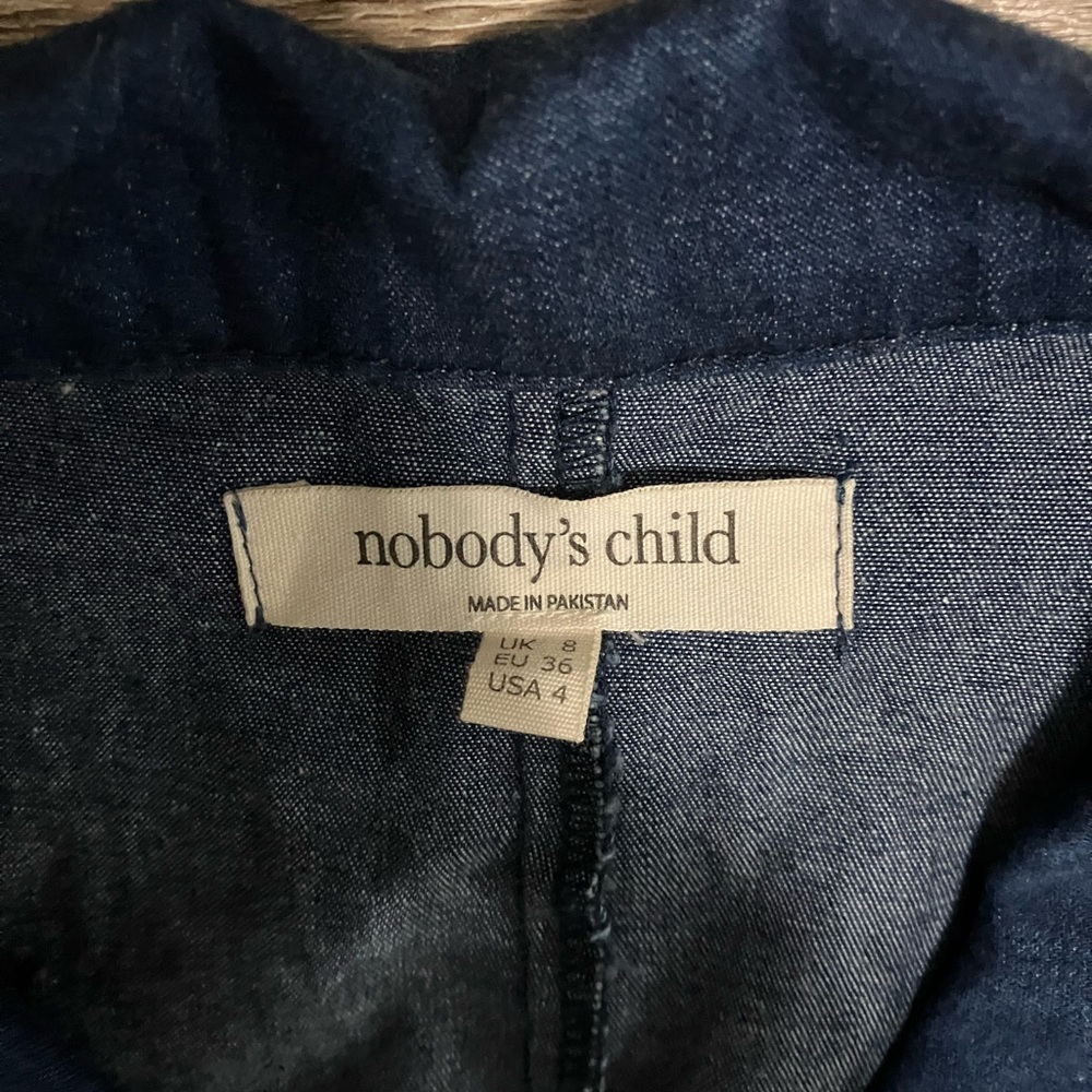 Nobody’s Child denim dress size 4 NWOT - Picture 3 of 9